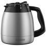 BLACK+DECKER 12-Cup Replacement Thermal Carafe with Duralife Construction, Stainless Steel, BLACK+DECKER 12-Cup Replacement Thermal Carafe with Duralife Construction, Stainless Steel,