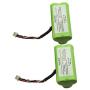 LS4278 Battery, Replacement for Zebra Motorola Symbol 82-67705-01 Symbol LS-4278 LS4278-M BTRY-LS42RAAOE-01 DS-6878 Cordless Bluetooth Laser Barcode Scanner Ni-MH Rechargeable Battery (Pack of 2)