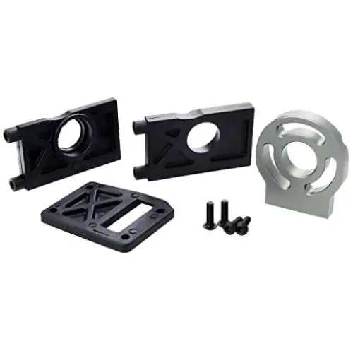 Flameer Aluminum Alloy Motor & Diff Mount Plate Upgrade Parts for 1:8 RC Truck Buggy