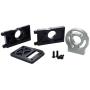 Flameer Aluminum Alloy Motor & Diff Mount Plate Upgrade Parts for 1:8 RC Truck Buggy