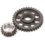 Evergreen TCK2001WOPT Compatible With 75-82 Toyota 2.2 SOHC 8V 20R / 2.4 SOHC 8V 22R Timing Chain Kit w/Timing Cover Oil Pump Water Pump