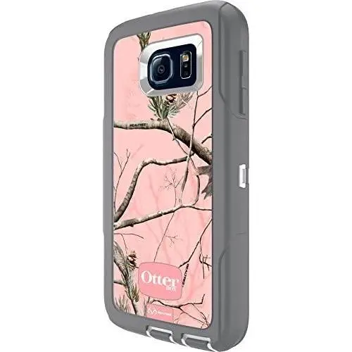 OtterBox Defender Series for Samsung Galaxy S6 - Retail Packaging - AP Pink (White/Gunmetal Grey with Pink AP Camo) - (Case Only - Holster Not Included) OtterBox Defender Series for Samsung Galaxy S6 - Retail Packaging - AP Pink (White/Gunmetal Grey with Pink AP Camo) - (Case Only - Holster Not Included)
