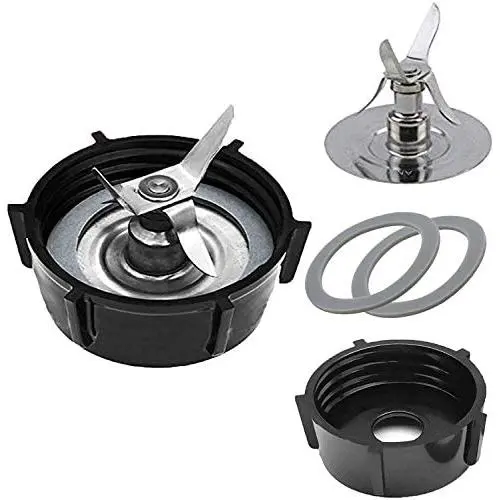 490261 Replacement Parts for Os-ter & Os-terizer Blenders by Wadoy 4961 Blender 4-Point Blade with 4902 Bottom Cap and Rubber Gasket, Blender Accessory Refresh Kit 490261 Replacement Parts for Os-ter & Os-terizer Blenders by Wadoy 4961 Blender 4-Point Blade with 4902 Bottom Cap and Rubber Gasket, Blender Accessory Refresh Kit