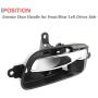 IRONTEK Interior Door Handle Front/Rear Left Driver’s Side Fits Nissan 2003-2018 Altima, 2013-2019 Pathfinder, 2015 Armada, 2015-2020 Murano, 2016-2019 Titan XD #80671-3TA0D 80671-3TA0A
