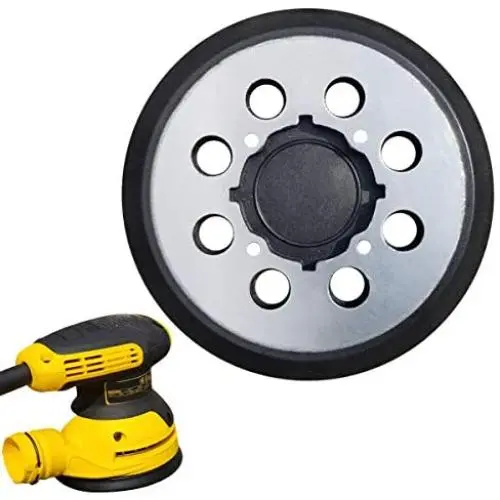 5'' Hook-&-Loop Sander Pad with Metal Backing for DeWalt Random Orbit Sander - Compatible with Models DWE6421/6421K, DWE6423/6423K, DCW210B 5'' Hook-&-Loop Sander Pad with Metal Backing for DeWalt Random Orbit Sander - Compatible with Models DWE6421/6421K, DWE6423/6423K, DCW210B