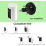 360 Degree Adjustable Mount for Ring Stick Up/Ring Indoor Cam/Ring Battery Cam,TIUIHU Stable Outdoor Ceiling Bracket Mounting Kit Camera Accessories for Ring Plug-in HD Security Camera(2-Pack,Black) 360 Degree Adjustable Mount for Ring Stick Up/Ring Indoor Cam/Ring Battery Cam,TIUIHU Stable Outdoor Ceiling Bracket Mounting Kit Camera Accessories for Ring Plug-in HD Security Camera(2-Pack,Black)