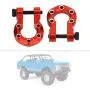 Dilwe 2pcs Trailer Hooks Crawler Metal RC Trailer Hook 1/10 RC Car Decoration Parts Fit for TRAXXAS TRX-4 1/10 RC Crawler(Red) Dilwe 2pcs Trailer Hooks Crawler Metal RC Trailer Hook 1/10 RC Car Decoration Parts Fit for TRAXXAS TRX-4 1/10 RC Crawler(Red)