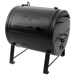 Char-Griller E82424 Side Fire Box Charcoal Grill, Black