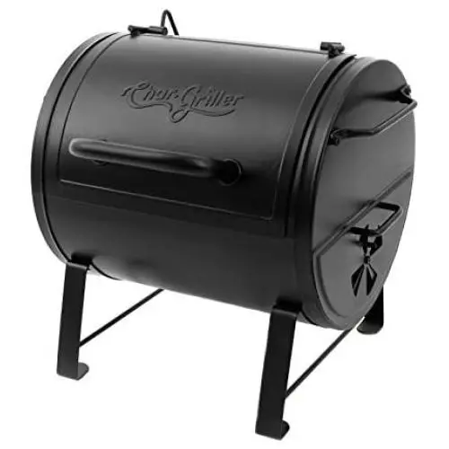 Char-Griller E82424 Side Fire Box Charcoal Grill, Black Char-Griller E82424 Side Fire Box Charcoal Grill, Black