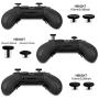 6 in 1 Elite Series 2(Model 1797) Metal Mod Swap Thumbsticks Joysticks, Magnetic Analog Stick Grips Replacement Parts for Xbox One Elite Controller Series 2 (Black)