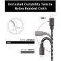 JR TECHNIK iPhone Charger, Lightning Cable MFi Certified High-Speed Charging Cord Lightning to USB A iPhone Charger Cable JR TECHNIK iPhone Charger, Lightning Cable MFi Certified High-Speed Charging Cord Lightning to USB A iPhone Charger Cable