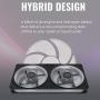 Cooler Master MasterFan SF240P ARGB 240mm All-in-One Square Frame Fan w/ 56 Independently-Controlled ARGB LEDs, PWM Control Fan for Computer Case and CPU Liquid Cooler (MFY-P2D2-24NPA-R1)