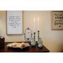 Creative Co-op Decorative Tin Metal Tray with Distressed Finish, 17.75'' L x 10.5'' W x 1.5'' H, Grey