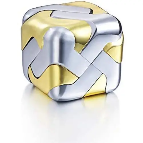 3D Cube Metal Brain Teaser Puzzles Toys 3D Cube Metal Brain Teaser Puzzles Toys