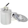 POWERCO Electric Gas Fuel Pump Assembly SP8685M Replacement For Jetta 2005 2004 L4 1.8L and for Beetle 2006-2010 L 5 2.5L Metal Fuel Tank with Float Arm J0919051N