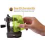 Bostitch Office Multi-Mount Manual Pencil Sharpener, Vacuum Mount or Screw Mount, Green (MPS2-GRN) (MPS2-Green)