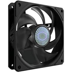 Cooler Master SickleFlow 120 V2 Black Case & Cooling Fan - Improved Air Balance Blades, 62 CFM, 2.5 mmH2O, 8 to 27 dBA - Black