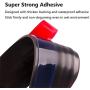VITAM AMO Door Sweep, Door Draft Stopper, Weather Stripping No Tools Required 2'' Width x 39'' Length Easy Cut to Size (Seal Door Bottom-Black) VITAM AMO Door Sweep, Door Draft Stopper, Weather Stripping No Tools Required 2'' Width x 39'' Length Easy Cut to Size (Seal Door Bottom-Black)