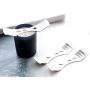EricX Light Metal Candle Wick Centering Device 12 Pieces for Candle Making
