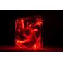 Thermaltake 120mm Pure 12 Series Red LED Quiet High Airflow Case Fan CL-F019-PL12RE-A