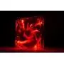 Thermaltake 120mm Pure 12 Series Red LED Quiet High Airflow Case Fan CL-F019-PL12RE-A