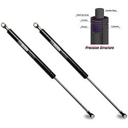 Beneges 2PCs Universal Gas Charged Lift Supports Spring Struts Shocks Dampers Force 100 Lbs/445 N Per Prop, Force Per Set 200 Lbs/896 N, Extended Length 20 inches C16-08054