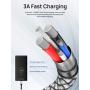 USB Type C Cable 3A Fast Charging [2-Pack 3.3ft], JSAUX USB-A to USB-C Charge Braided Cord Compatible with Samsung Galaxy S10 S9 S8 S20 Plus A51 A11,Note 10 9 8, PS5 Controller, USB C Charger(Silver)