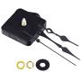 Mudder Quartz Clock Movements Mechanism Parts, 3/ 25 Inch Maximum Dial Thickness, 1/ 2 Inch Total Shaft Length