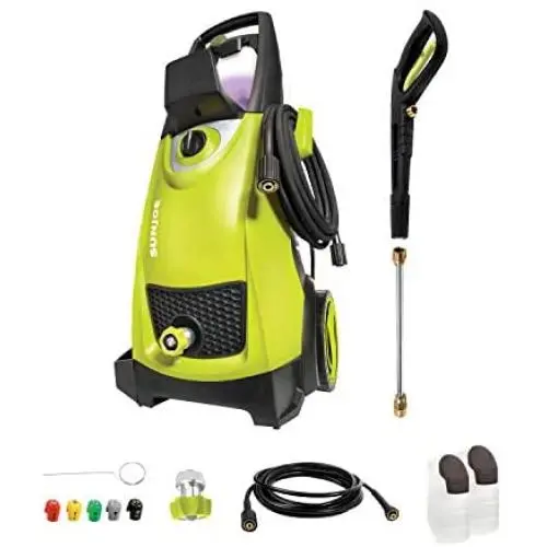 Sun Joe SPX3000 2030 Max PSI 1.76 GPM 14.5-Amp Electric High Pressure Washer, Cleans Cars/Fences/Patios Sun Joe SPX3000 2030 Max PSI 1.76 GPM 14.5-Amp Electric High Pressure Washer, Cleans Cars/Fences/Patios