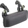 Exterior Door Handle compatible with MAZDA PICKUP 01-10 Front RH=LH Outside Textured Black Metal
