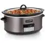 Crock Pot Slow Cooker|8 Quart Programmable Slow Cooker with Digital Countdown Timer, Black Stainless Steel - SCCPVFC800-DS Crock Pot Slow Cooker|8 Quart Programmable Slow Cooker with Digital Countdown Timer, Black Stainless Steel - SCCPVFC800-DS