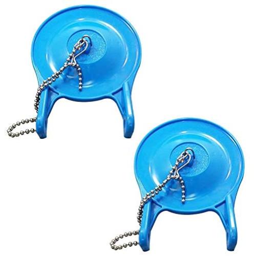 2 Pack Toilet Flapper Replacement, Compatible with Gerber 99-788, 3 Inch Flapper Replacement Water Saving, High Performance, Easy to Install by Hibbent- Blue Color