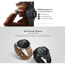 Honor MagicWatch 2 Smart Watch, 1.39'' AMOLED 5ATM Waterproof 14 Days Standby Smart Bracelet with GPS Bluetooth 46mm Fitness Tracker Activity Tracker (Black, 46mm)