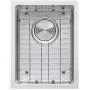 Ruvati 14-inch Undermount Wet Bar Prep Sink Tight Radius 16 Gauge Stainless Steel Single Bowl - RVH7114