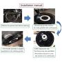 Dia. 4'' 100mm Premium Handwheel with Revolve Knob Handle 1Set[Made in Korea]Replacement Parts of Industry Machines Mill Drillpress Crank Lathe Table&Band Saw Tailstock Vise Wood&Metal Machinery