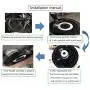 Dia. 4'' 100mm Premium Handwheel with Revolve Knob Handle 1Set[Made in Korea]Replacement Parts of Industry Machines Mill Drillpress Crank Lathe Table&Band Saw Tailstock Vise Wood&Metal Machinery