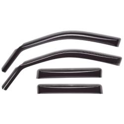 WeatherTech (84740 Side Window Deflector, Front/Rear, Dark Smoke