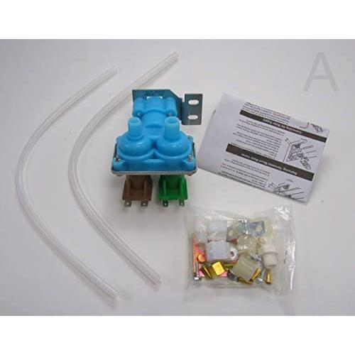 Edgewater Parts 2182106 Quality Dual Water Valve Kit Compatible With Whirlpool, Kenmore, Maytag, KitchenAid, Amana, Admiral, Magic Chef, Norge, and Roper Refrigerators