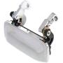 Exterior Front Door Handle Compatible with MAZDA PICKUP 2001-2010 RH=LH All Chrome Metal