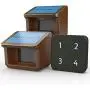 1/2Mile Solar Driveway Alarm System-Up to 70FT Wide Sensor Range 3 Adjustable Sensitivities-Fully Weatherproof Outdoor Motion Sensor&Detector DIY Security Alert System-1 Receiver and 2 Sensors KIT 1/2Mile Solar Driveway Alarm System-Up to 70FT Wide Sensor Range 3 Adjustable Sensitivities-Fully Weatherproof Outdoor Motion Sensor&Detector DIY Security Alert System-1 Receiver and 2 Sensors KIT