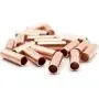 Metal Macrame Brass Copper Golden Tube Bead Ring for DIY Macrame Wall Hanging Plant Holder Craft DIY Kit 20 Pieces 1.2 Long Large Hole (Copper) Metal Macrame Brass Copper Golden Tube Bead Ring for DIY Macrame Wall Hanging Plant Holder Craft DIY Kit 20 Pieces 1.2 Long Large Hole (Copper)