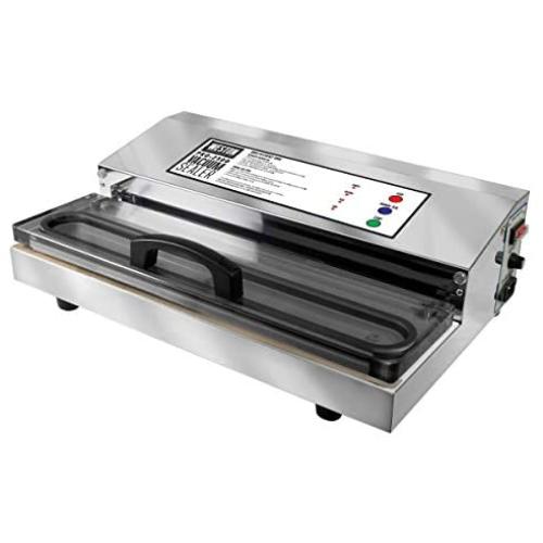 Weston Pro-2300 Commercial Grade Stainless Steel Vacuum Sealer (65-0201), Double Piston Pump, Pro-2300 (Stainless Steel)