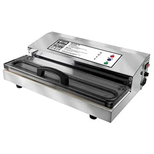 Weston Pro-2300 Commercial Grade Stainless Steel Vacuum Sealer (65-0201), Double Piston Pump, Pro-2300 (Stainless Steel)