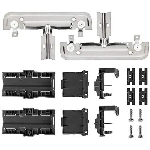 W10712394 Dishwasher Upper Rack Adjuster Kit Replacement for Whirlpool Kenmore Dishwasher Parts Replaces W10238418 W10253546 W10712394VP W10350376 AP5956100 PS10064063