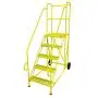 Cotterman 2 1/2'' rubber pad ladder feet , package of four (4) pads with four (4) bolts and four (4) washers fits TiltNRoll, Straddle Base TiltNRoll, TAP, Work Platforms, rolling metal ladders.