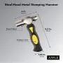 Steel-Head Metal Stamping Hammer for Jewelry, Leather (6.3 x 4 x 1.25 in) Steel-Head Metal Stamping Hammer for Jewelry, Leather (6.3 x 4 x 1.25 in)