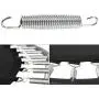 Trampoline Springs, Set of 10 Stretchable Pull Double Hook Replacement Springs, Easy Install Metal Rust Resistant & Long-Lasting Springs Trampoline Springs, Set of 10 Stretchable Pull Double Hook Replacement Springs, Easy Install Metal Rust Resistant & Long-Lasting Springs