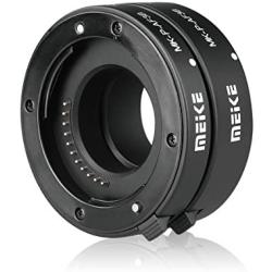 MEIKE MK-P-AF3B 10mm 16mm Auto Focus Extension Tube for Olympus Panasonic Micro Four Thirds System M4/3 Camera Lenses (All Plastic)