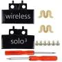 Solo 3 Hinge Replacement Metal Hinges Clip Cover & Pin Repair Parts Kit Compatible with Solo3 Wireless Headphones (Gloss Black) Solo 3 Hinge Replacement Metal Hinges Clip Cover & Pin Repair Parts Kit Compatible with Solo3 Wireless Headphones (Gloss Black)
