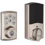 Kwikset 98880-004 SmartCode 888 Smart Lock Touchpad Electronic Deadbolt Door Lock with Z-Wave Plus Featuring SmartKey Security in Satin Nickel